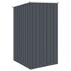 vidaXL Garden Shed Anthracite 87x98x159 cm Galvanised Steel