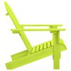 vidaXL Garden Adirondack Chair Solid Fir Wood Green