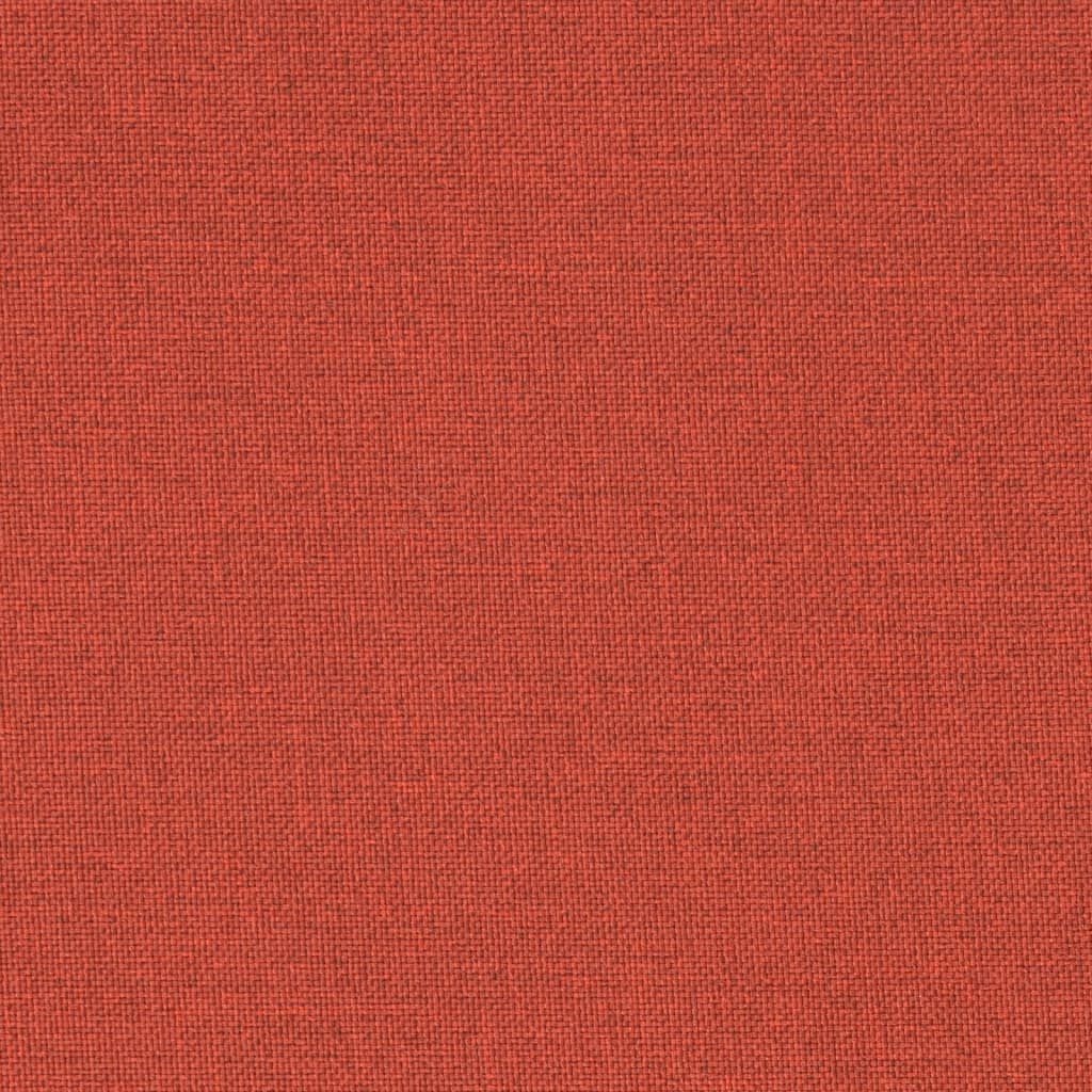vidaXL Garden Bench Cushion Melange Red 120x50x7 cm Fabric
