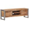 vidaXL TV Cabinet 120x30x40 cm Rough Mango Wood