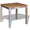 vidaXL Dining Table Solid Reclaimed Wood 80x82x76 cm