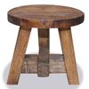 vidaXL Stool Solid Mahogany Wood