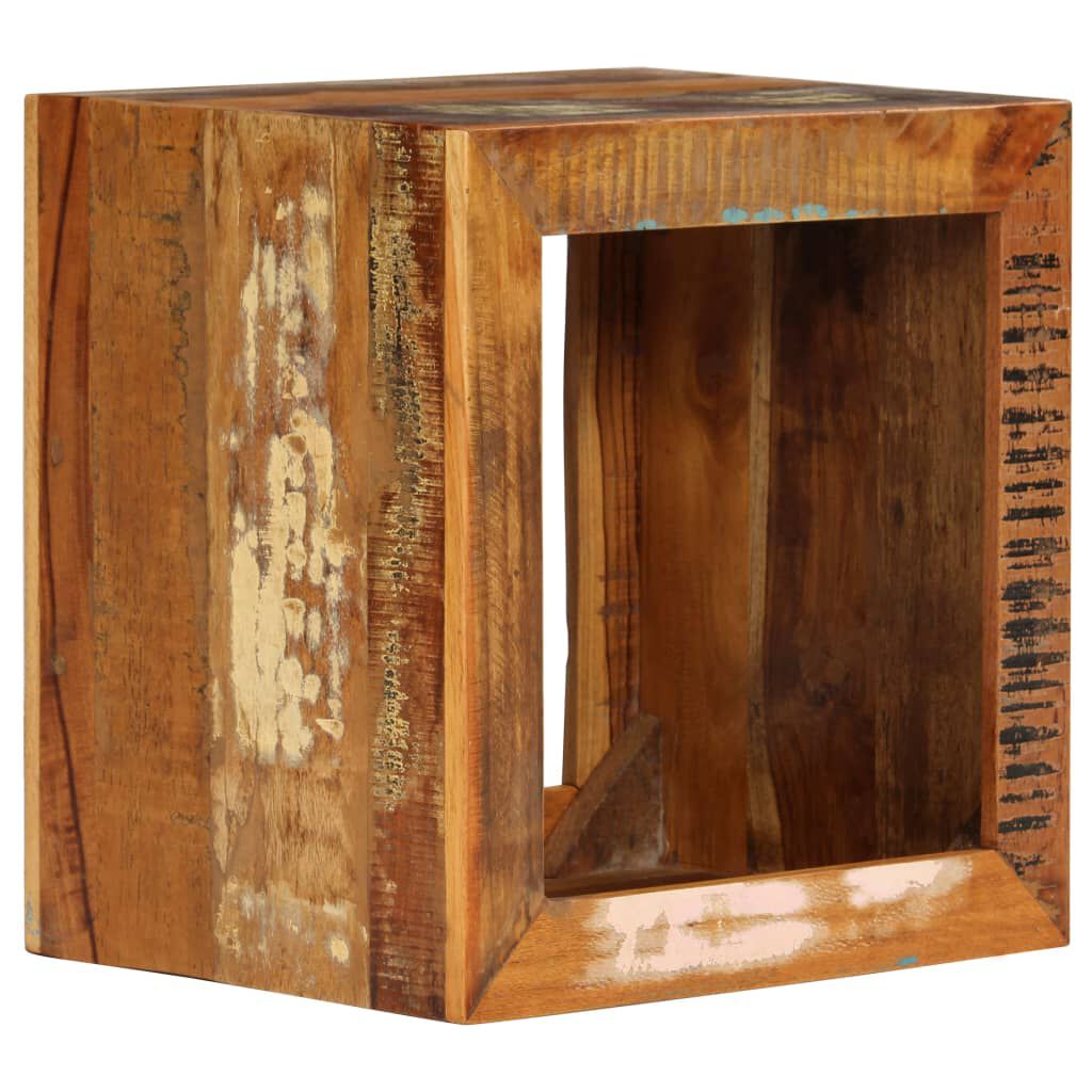 vidaXL Stool 40x30x40 cm Solid Reclaimed Wood