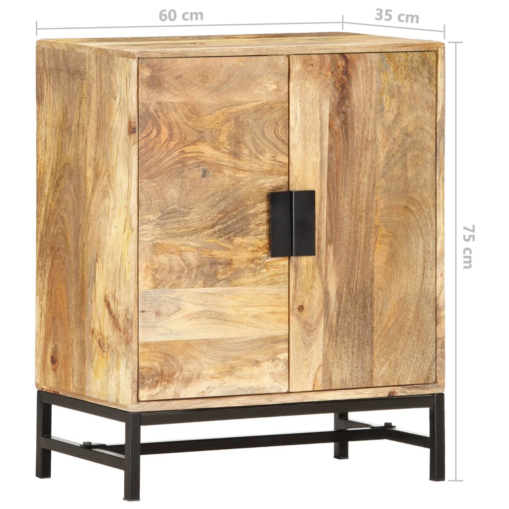 vidaXL Sideboard 60x35x75 cm Solid Mango Wood