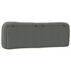 vidaXL Headboard Cushion "Hvar" Dark Grey 153 cm Fabric