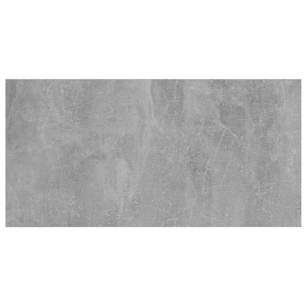 vidaXL Bookshelf Boards 8 pcs Concrete Grey 80x30x1.5 cm Engineered Wood