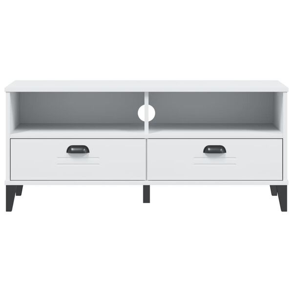 vidaXL TV Cabinet VIKEN White Engineered Wood