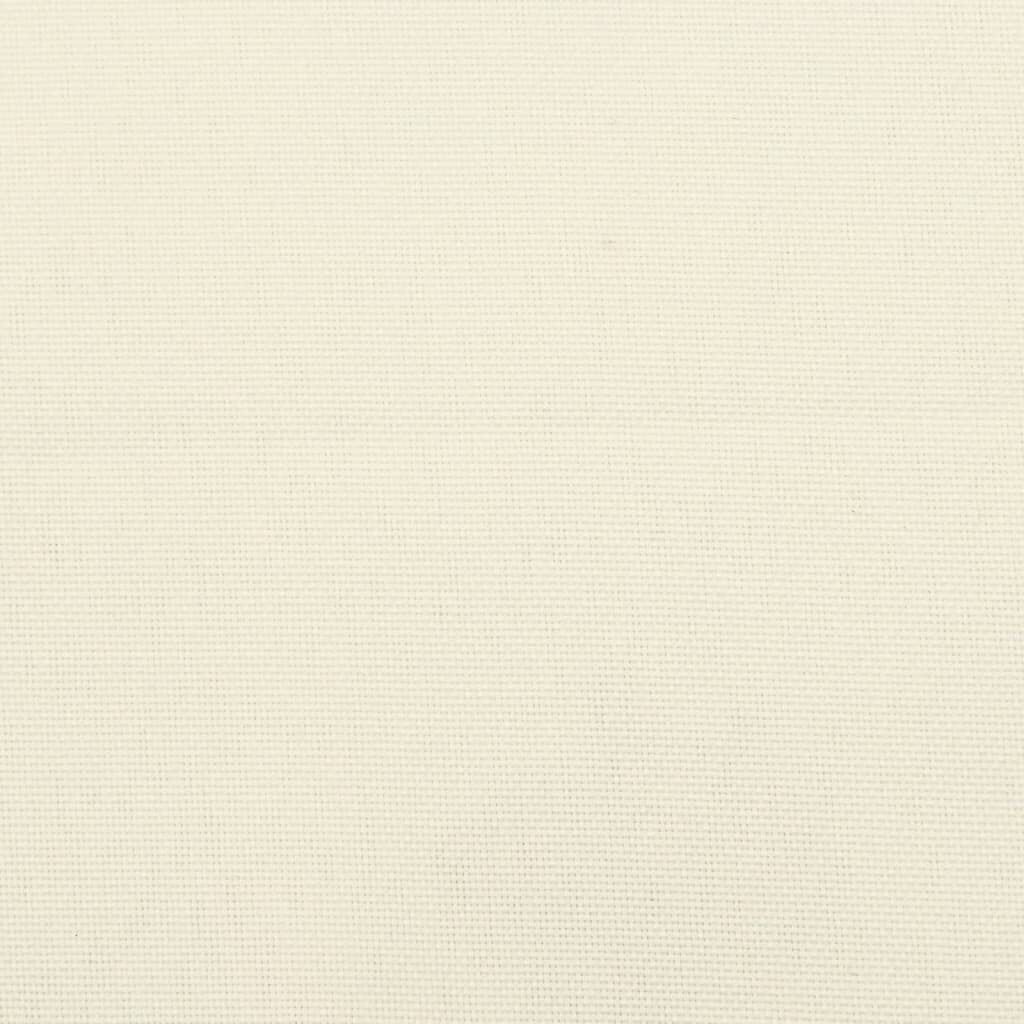 vidaXL Garden Bench Cushion Cream White 120x50x7 cm Oxford Fabric