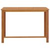 vidaXL 7 Piece Garden Bar Set with Cushions Brown