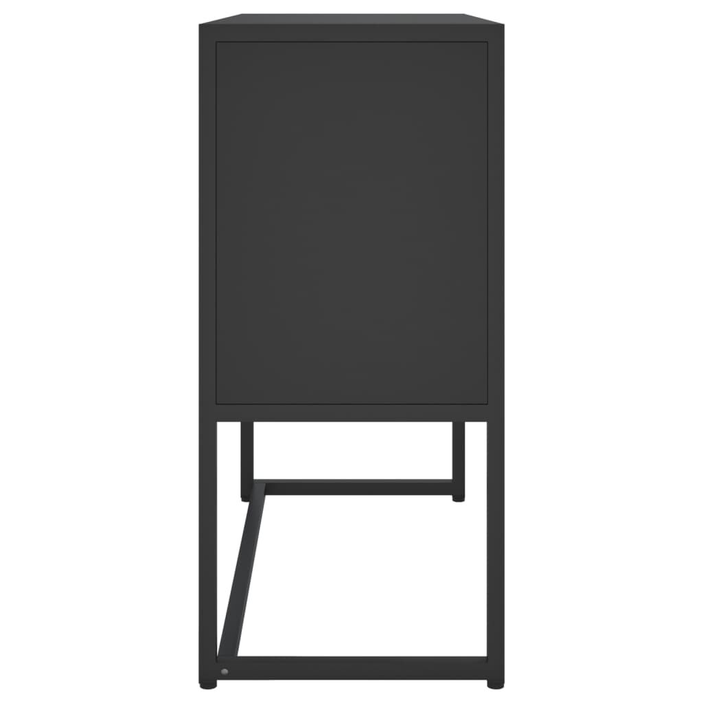 vidaXL Sideboard Black 75x35x75 cm Steel