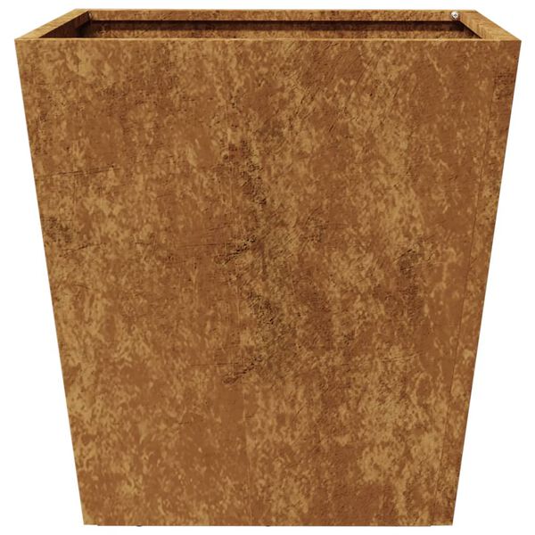 vidaXL Garden Planters 2 pcs 40x40x40 cm Weathering Steel