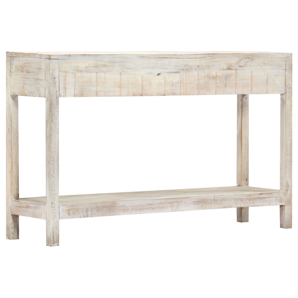 vidaXL Console Table 120x35x75 cm Solid Mango Wood