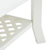 vidaXL Coffee Table White 90x60x46 cm Plastic