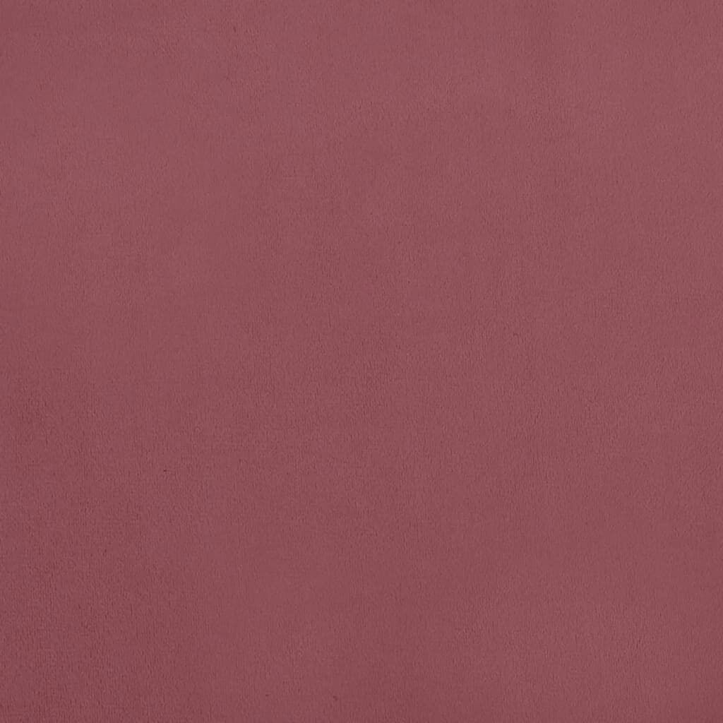 vidaXL Relaxing Chair Pink Velvet
