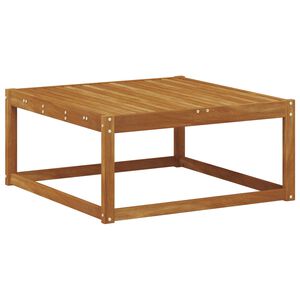 vidaXL Outdoor Middle Sofa Solid Acacia Wood Natural