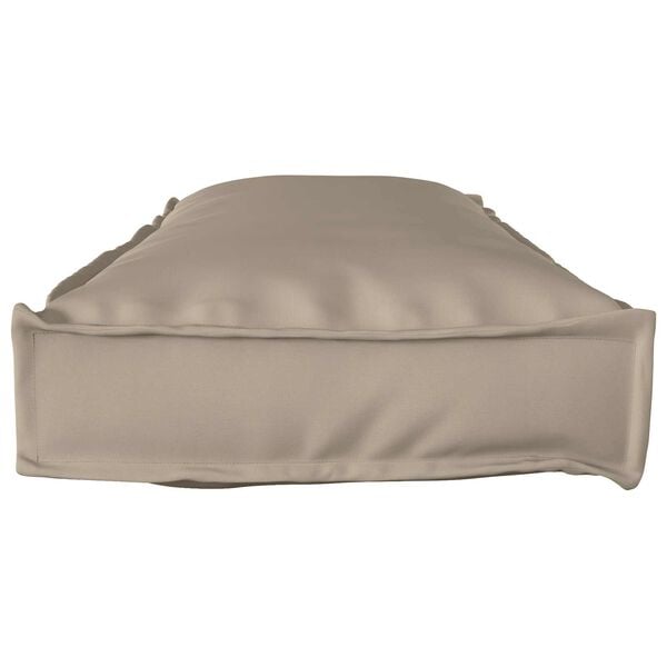 vidaXL Cushion Taupe 120 x 40 x 8 cm Oxford Fabric