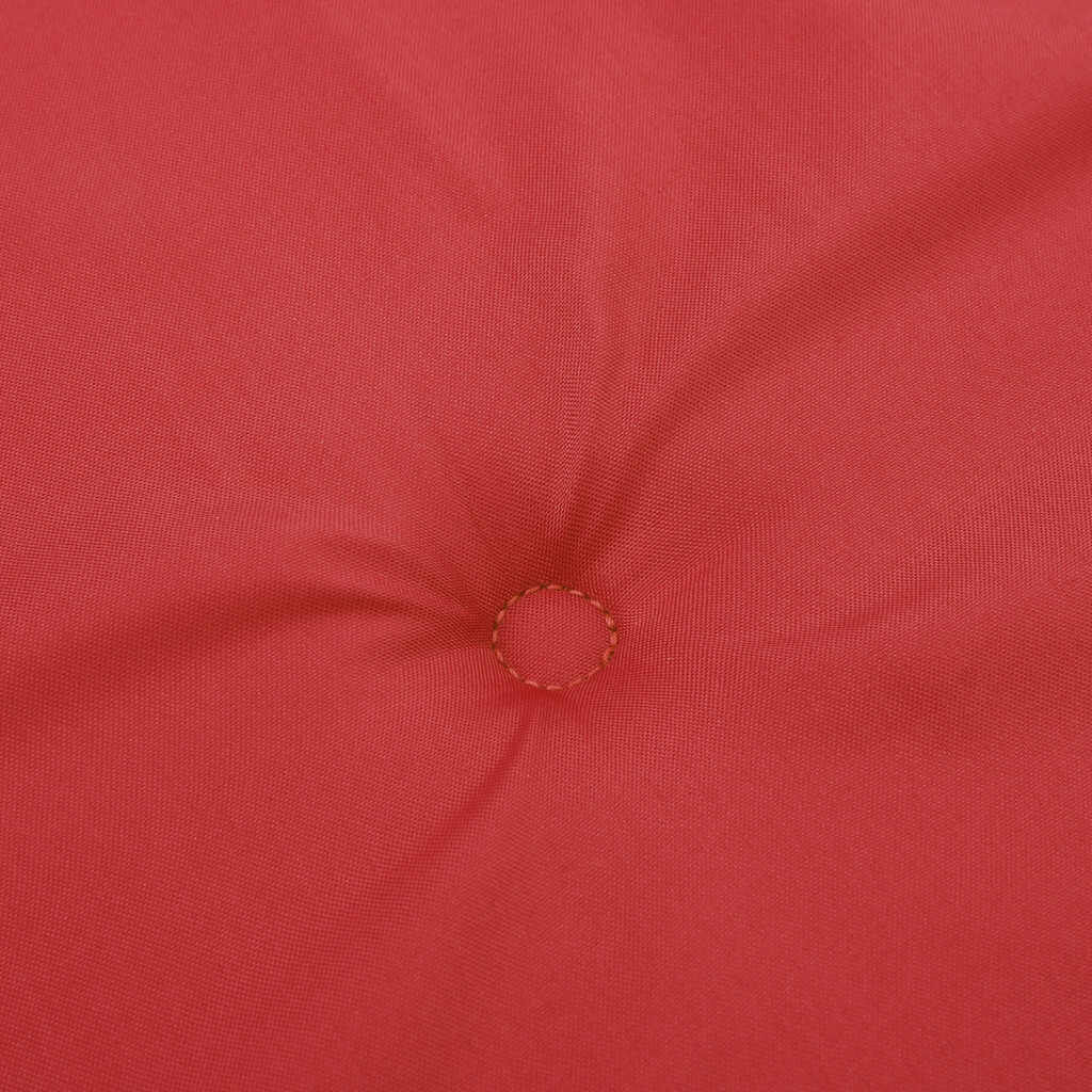 vidaXL Garden Bench Cushion Red 120x50x4 cm Oxford Fabric