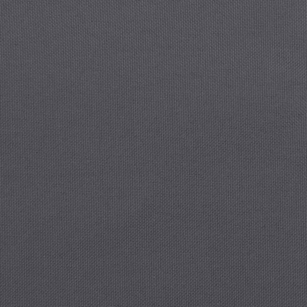 vidaXL Garden Bench Cushion Anthracite 180x50x3 cm Oxford Fabric