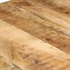 vidaXL Dining Table 160x80x76 cm Rough Mango Wood