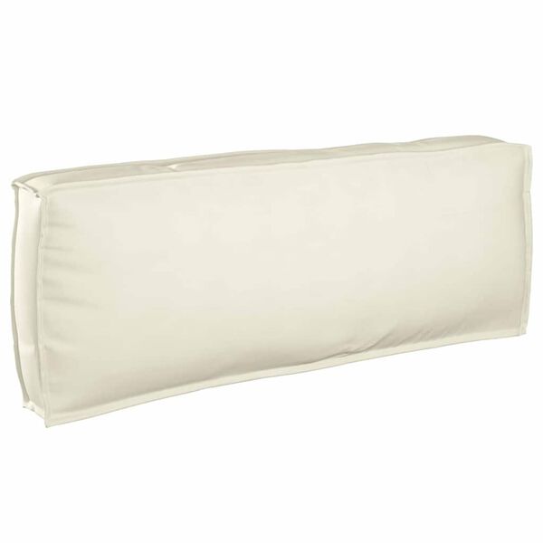 vidaXL Pallet Cushion Set 3 pcs Cream Oxford Fabric