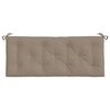 vidaXL Garden Bench Cushion Taupe 120x50x7 cm Oxford Fabric