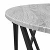 vidaXL Coffee Table Grey sonoma 80 x 80 x 42 cm