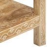 vidaXL Console Table 80x35x74 cm Solid Mango Wood