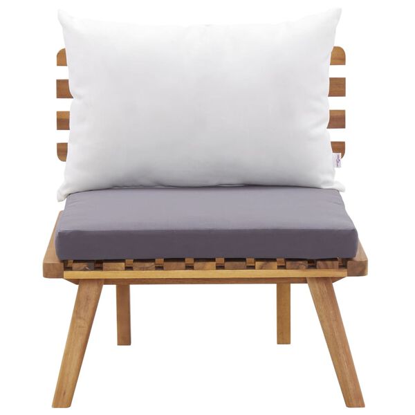 vidaXL 6 Piece Garden Lounge Set Solid Acacia Wood