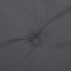 vidaXL Garden Bench Cushion Anthracite 120x50x4 cm Oxford Fabric