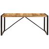 vidaXL Dining Table 180x90x75 cm Solid Mango Wood