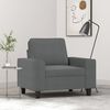 vidaXL Sofa Chair Dark Grey 60 cm Fabric
