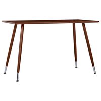 vidaXL Dining Table Brown 120x60x74 cm MDF