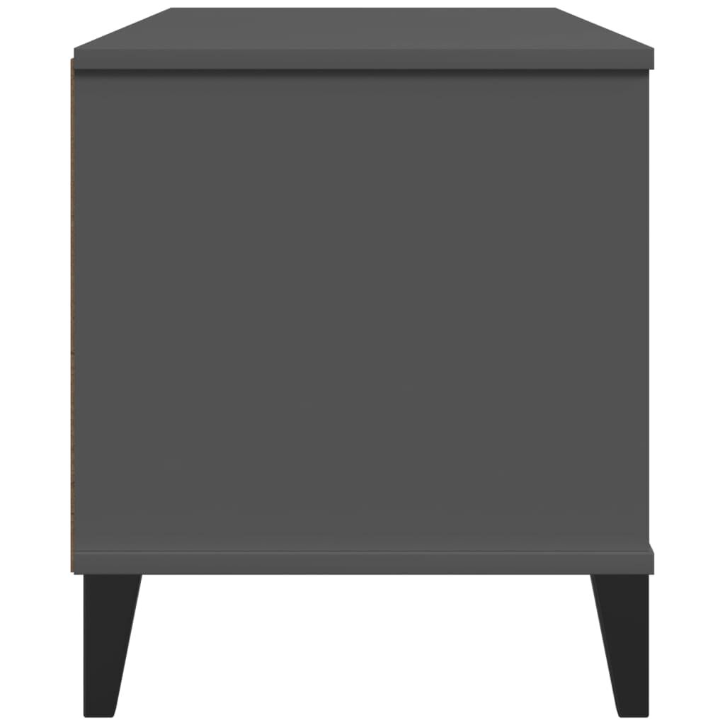 vidaXL TV Cabinet VIKEN Anthracite Grey Engineered Wood