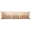 vidaXL Garden Planter with Legs 110x31x70 cm Solid Wood Pine