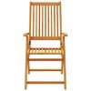 vidaXL 7 Piece Garden Dining Set Solid Wood Acacia