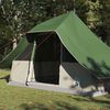 vidaXL Family Tipi Tent Folding with Roof Green 364 x 281 x 257 cm