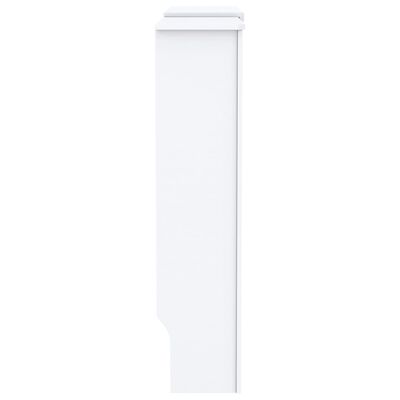 vidaXL MDF Radiator Cover White 205 cm