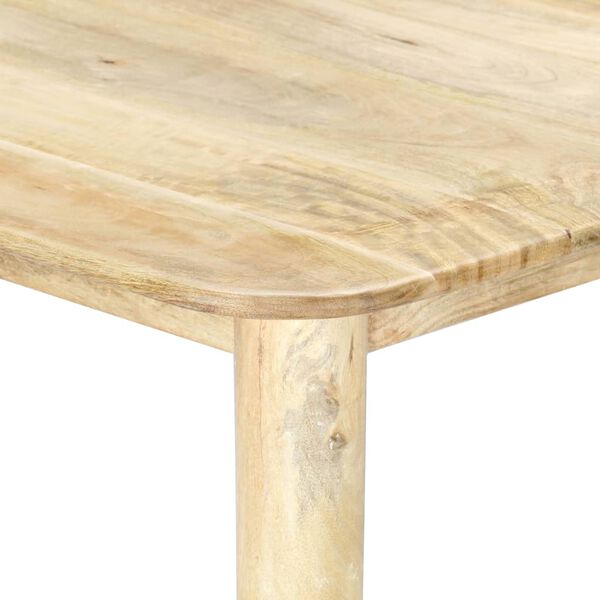 vidaXL Dining Table 180x90x76 cm Solid Mango Wood