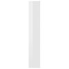 vidaXL Room Divider/Book Cabinet High Gloss White 100x24x140 cm Engineered Wood