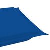 vidaXL Rocking Sun Lounger with Cushion Solid Teak Wood