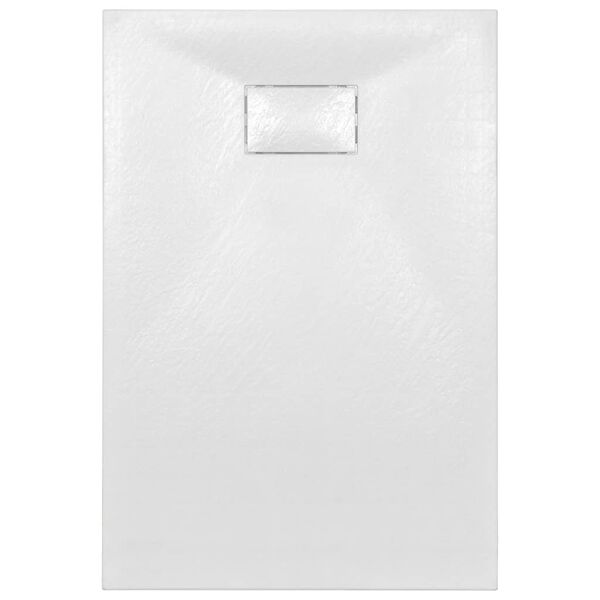 vidaXL Shower Base Tray SMC White 120x70 cm
