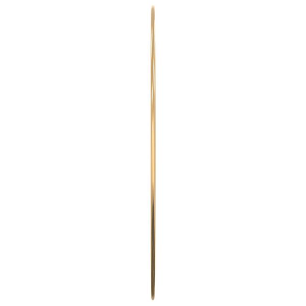 vidaXL Wall Mirror Gold Ø 50 cm Round