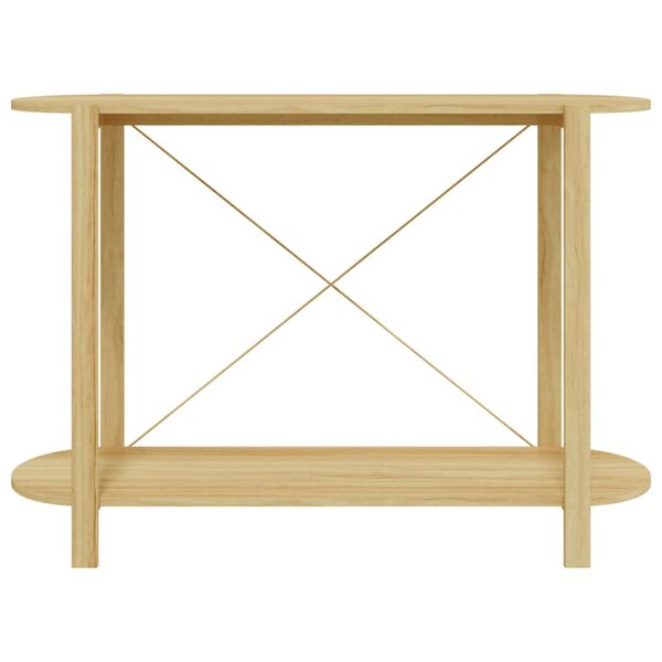 vidaXL Console Table 110x38x75 cm Engineered Wood