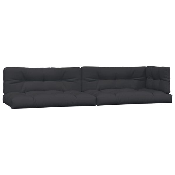 vidaXL 6 Piece Garden Pallet Sofa Set with Cushions Solid Wood Acacia