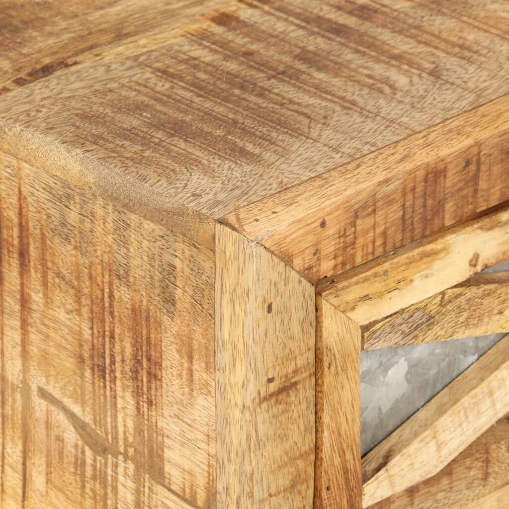 vidaXL Coffee Table 110x50x38 cm Solid Mango Wood