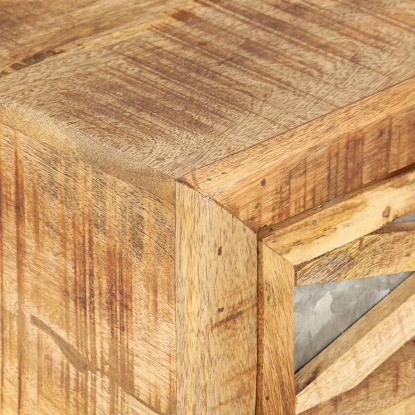 vidaXL Coffee Table 110x50x38 cm Solid Mango Wood