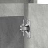 vidaXL Bathroom Cabinet Concrete Grey 60x33x61 cm Engineered Wood