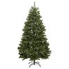 vidaXL Artificial Hinged Christmas Tree 300 LEDs 240 cm
