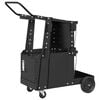 vidaXL Welding Trolley Black 90 x 46 x 96 cm Steel
