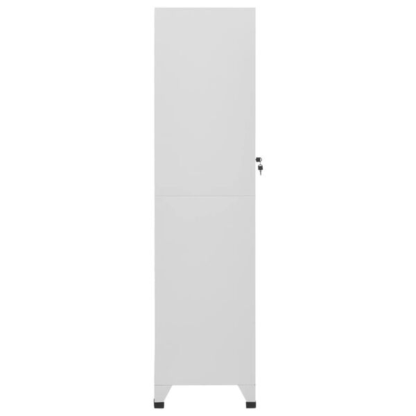 vidaXL Locker Cabinet 38x45x180 cm